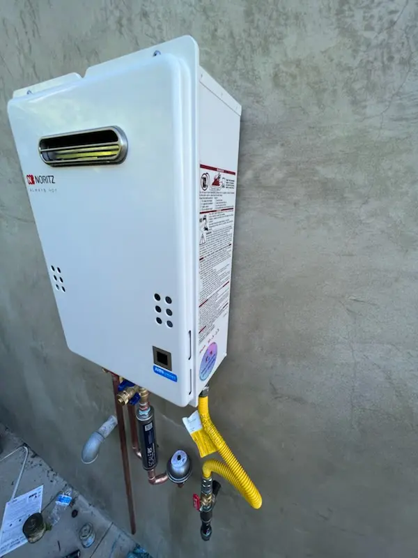 Tankless water heater installation for Tremonton homes